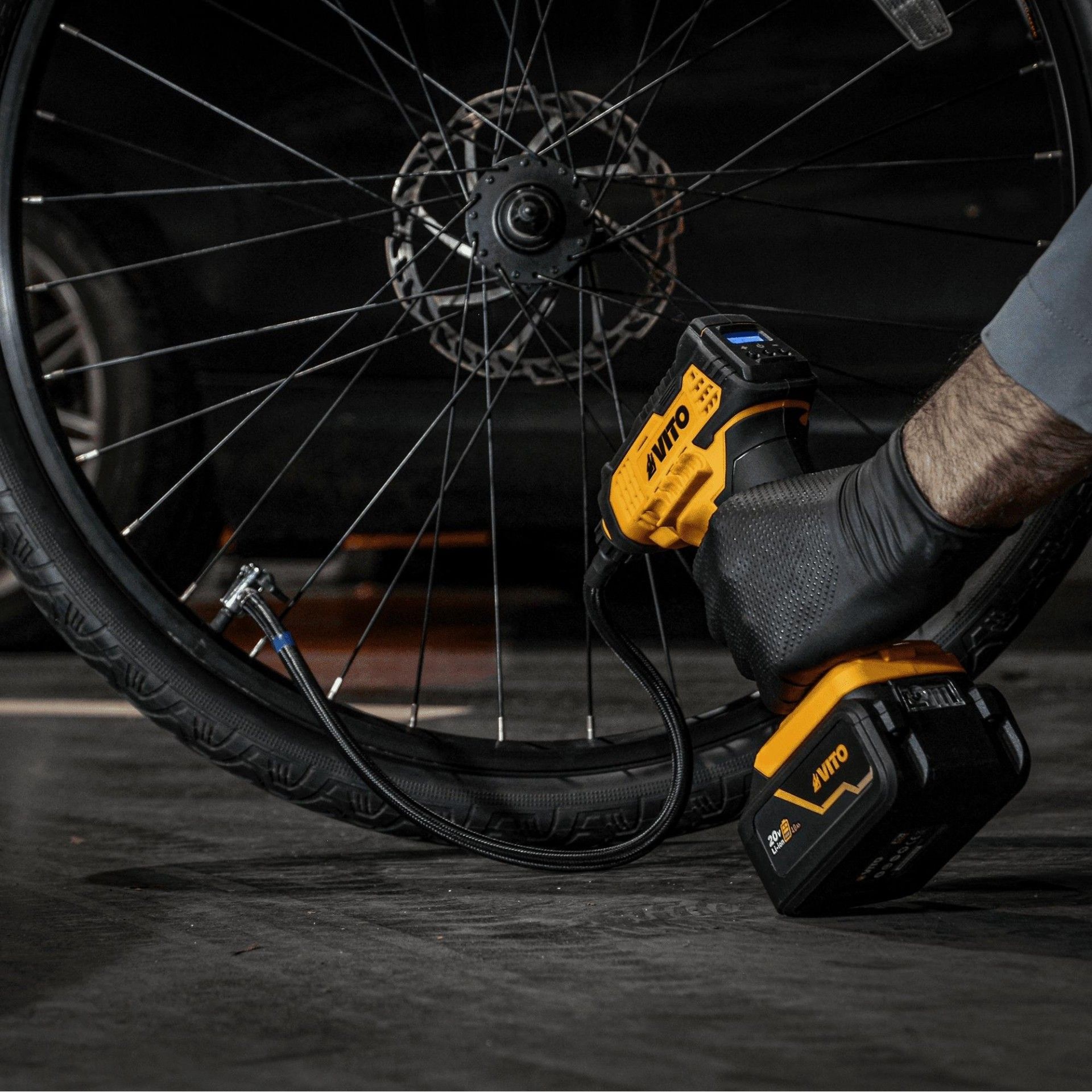 Pistola compressor s/ fios 20v li refª VIBCPCSFL20 VITO