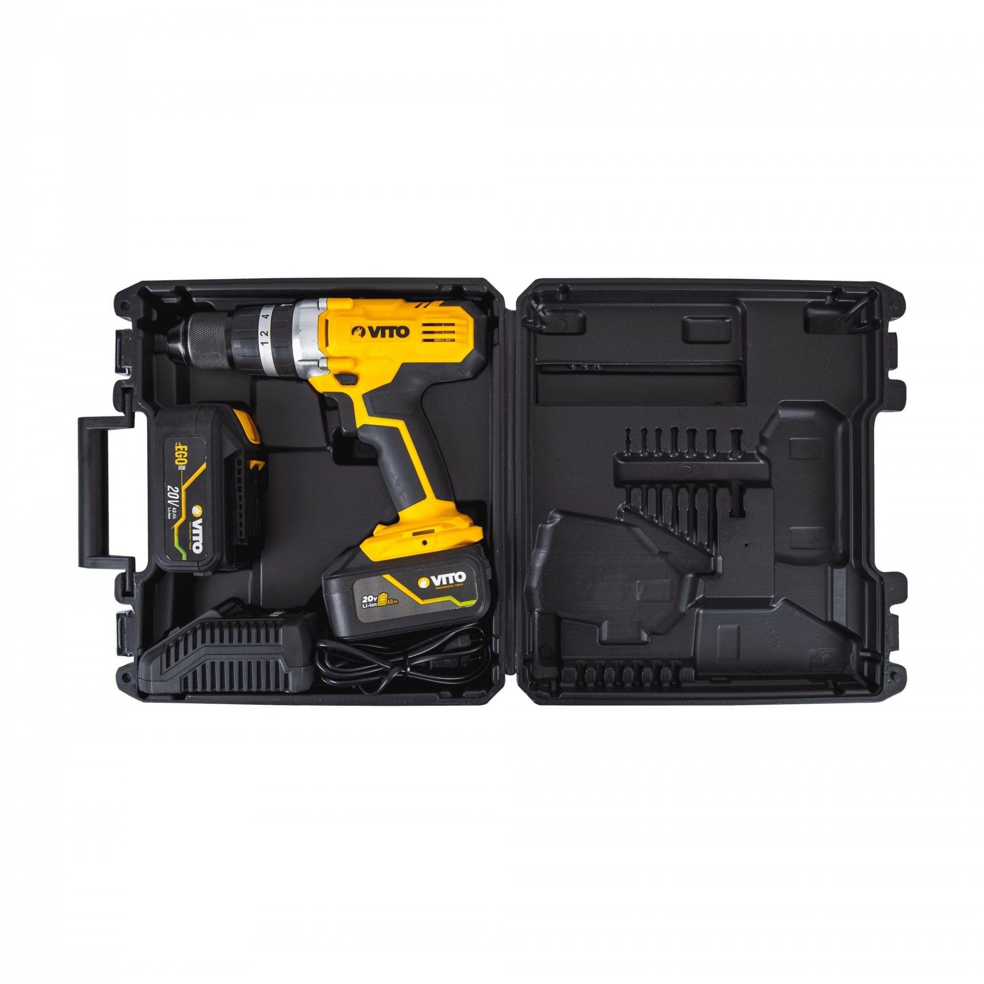 Caixa bmc para berbequim/aparafusadora sem fios refª VIBCBMCBA VITO