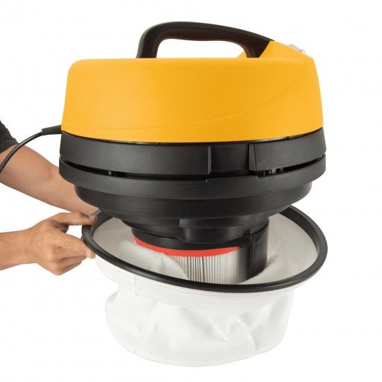 Aspirador industrial de slidos e lquidos 2x1200 w - 75 l ref VIASL75 VITO