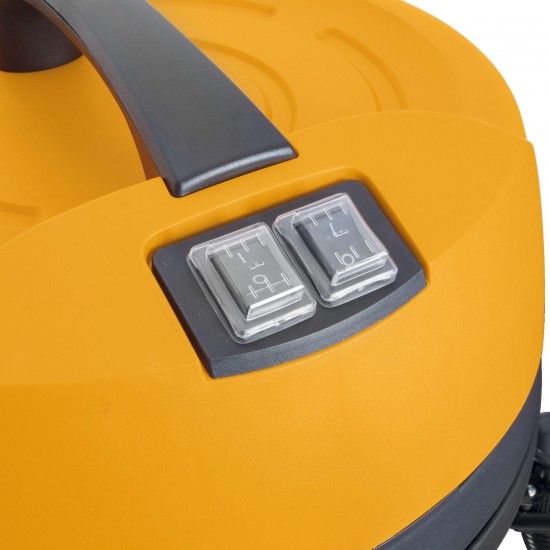 Aspirador industrial de slidos e lquidos 2x1200 w - 75 l ref VIASL75 VITO