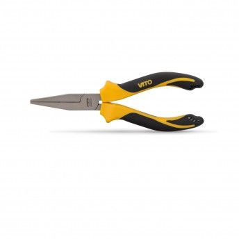 Alicate Pontas Chatas 150Mm ref� VIAPC150A  Vito