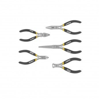 Conjunto de 5 alicates eletrnica ref VIAE5 VITO