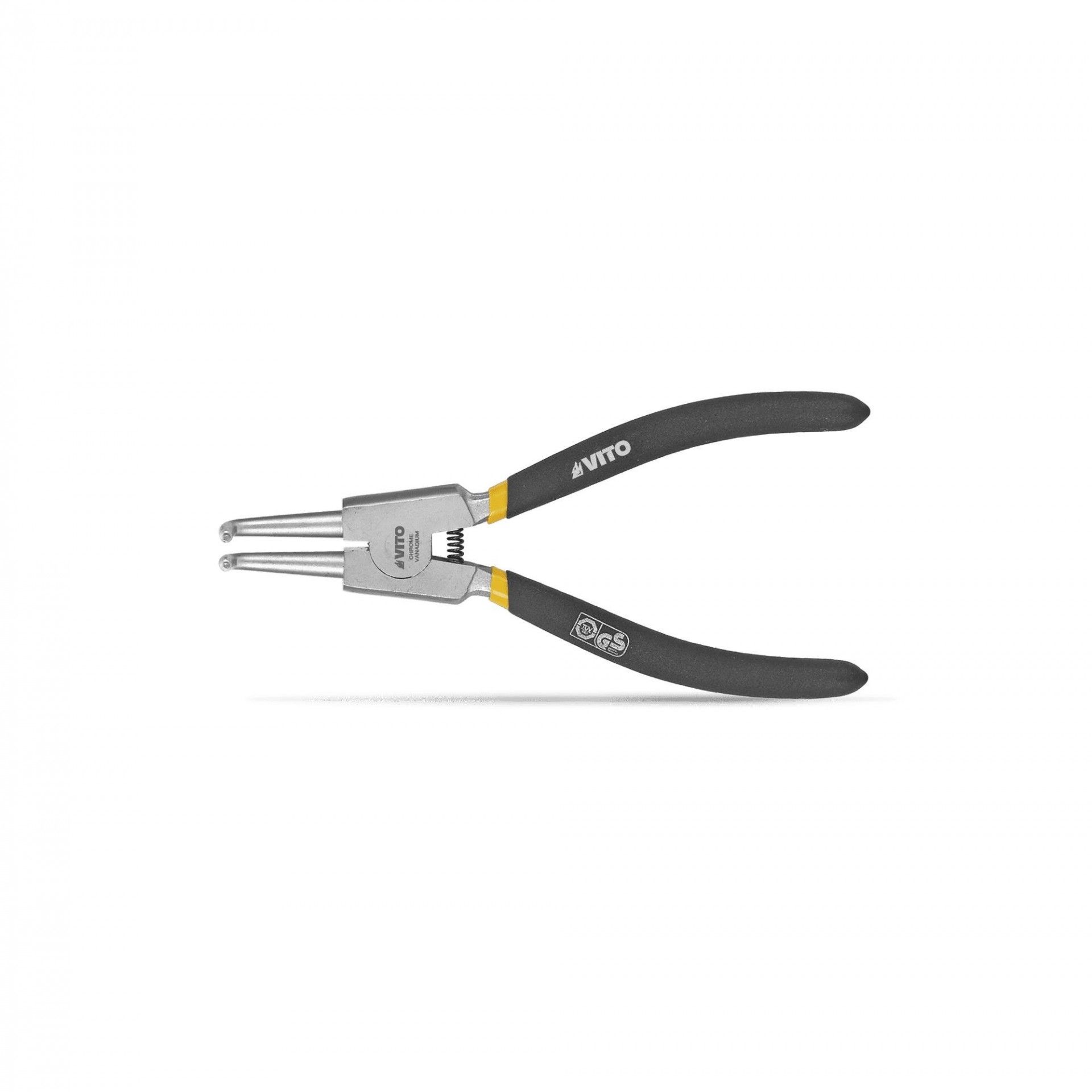 Alicate de freios externos ponta curva 170mm refª VIAFE150 VITO