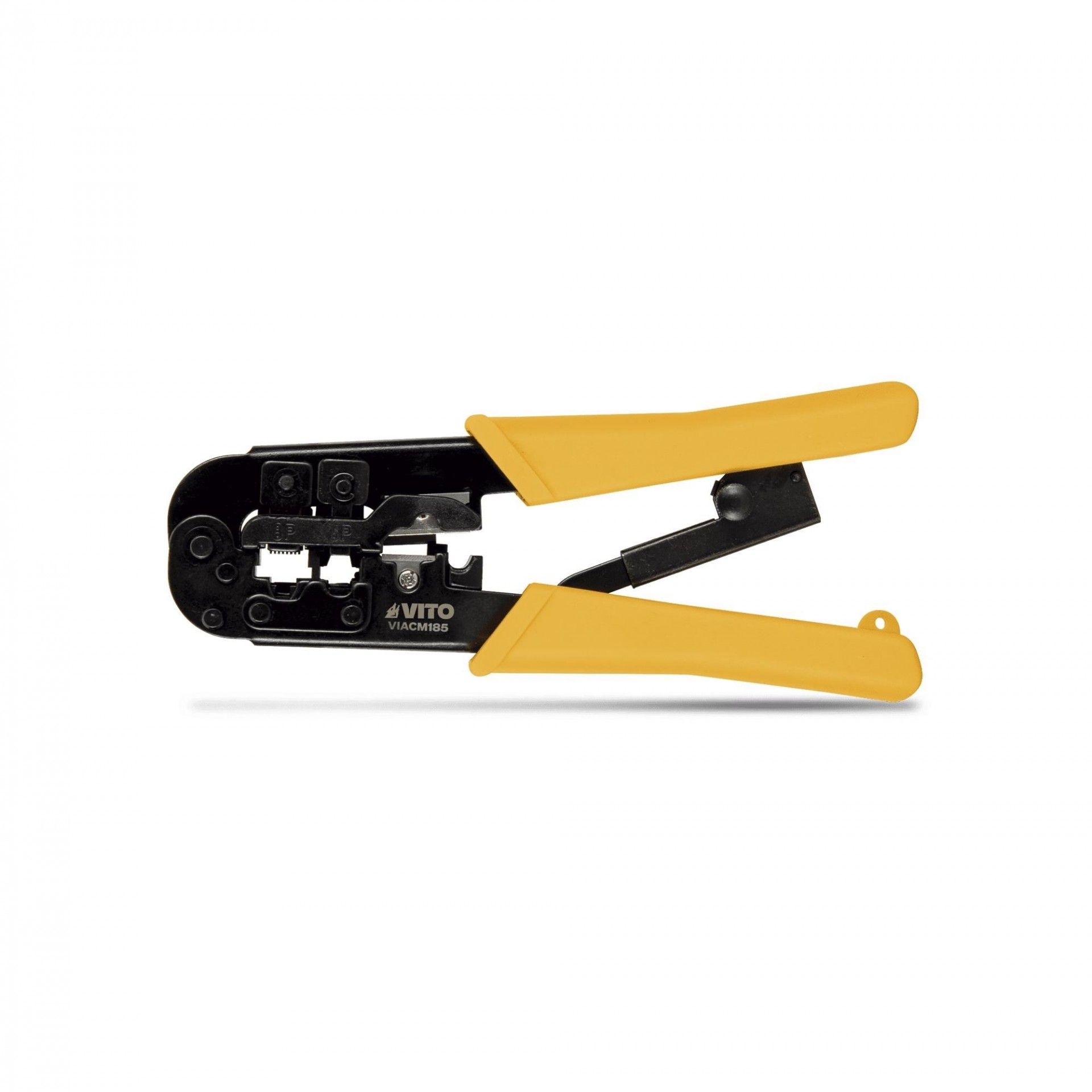 Alicate cravar fichas rj11 rj12 e rj45 refª VIACM185 VITO