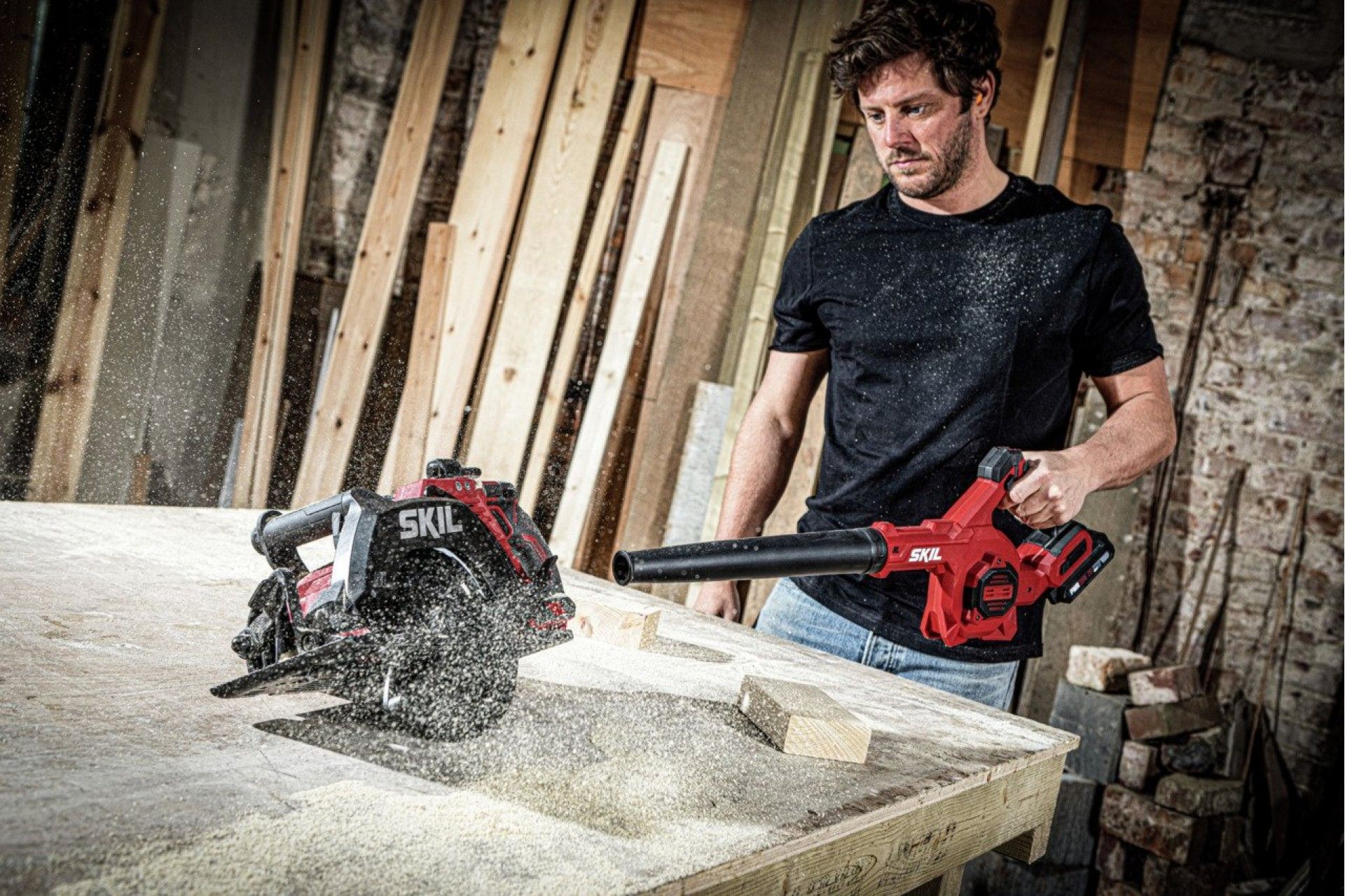 Soprador sem fio «Compact brushless» 3161 CB refª VA1E3161CB Skil