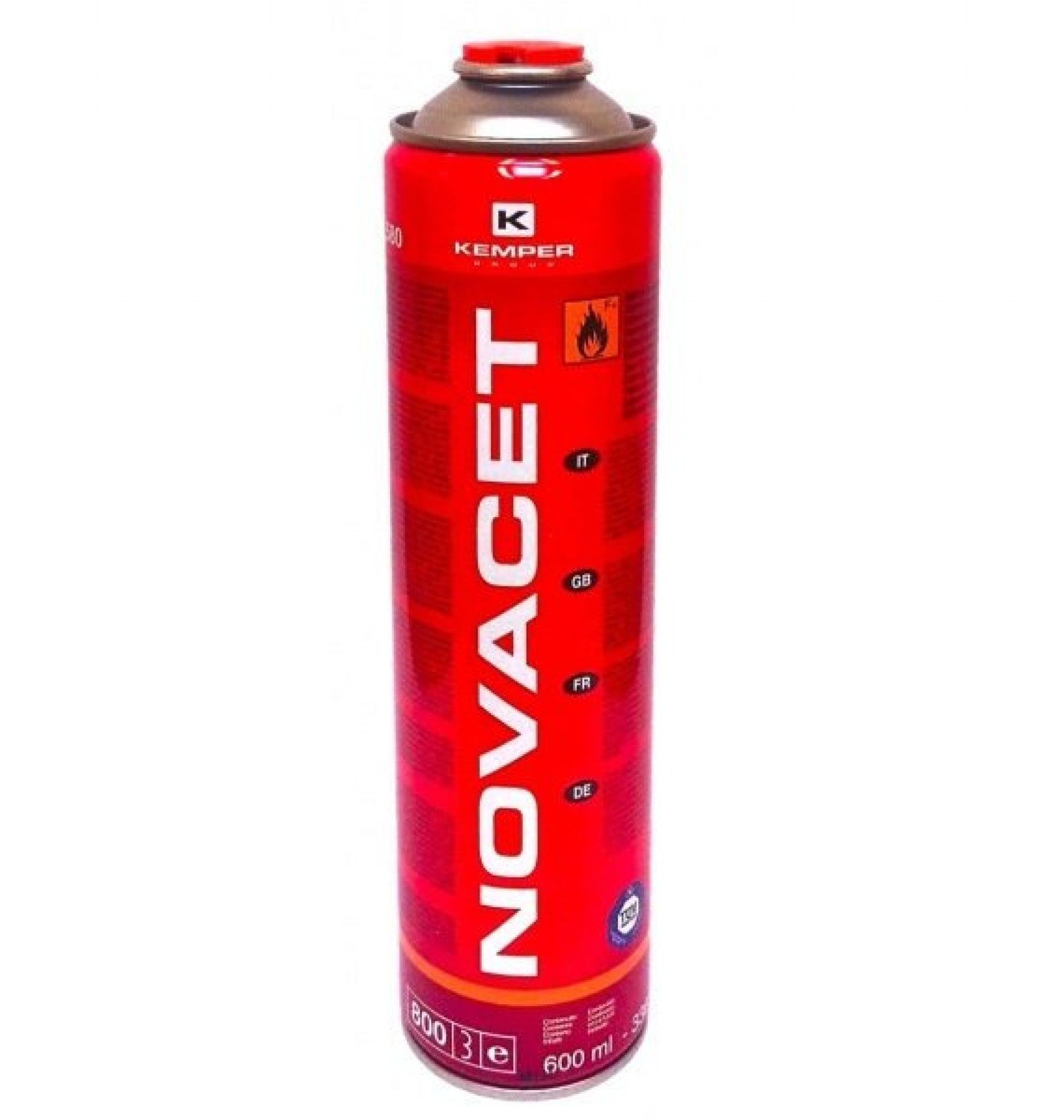 BOTIJA NOVACET (65%BUTANO 25%PROPILENO 10%PROPANO) 600ML