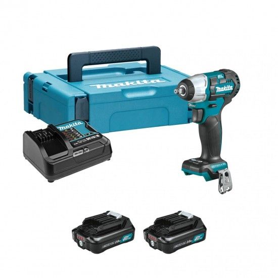 Chave impacto BL 12V CXT 165Nm 2Ah 2 TW161DSAJ Makita