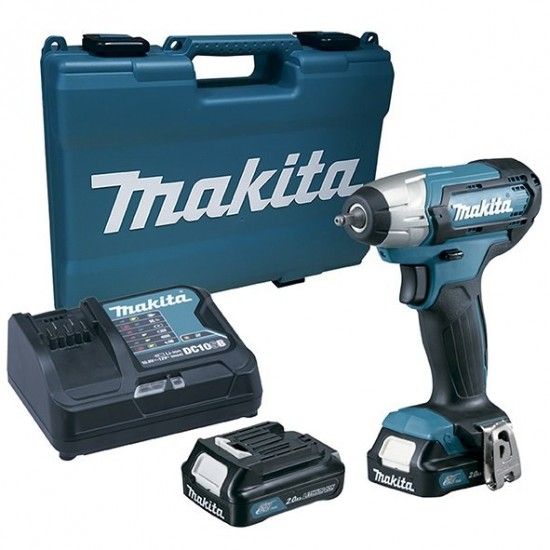 Chave impacto 12V CXT 60Nm 2Ah 2 bat TW060DSAE Makita Chave impacto 12V CXT 60Nm 2Ah 2 bat TW060DSAE Makita