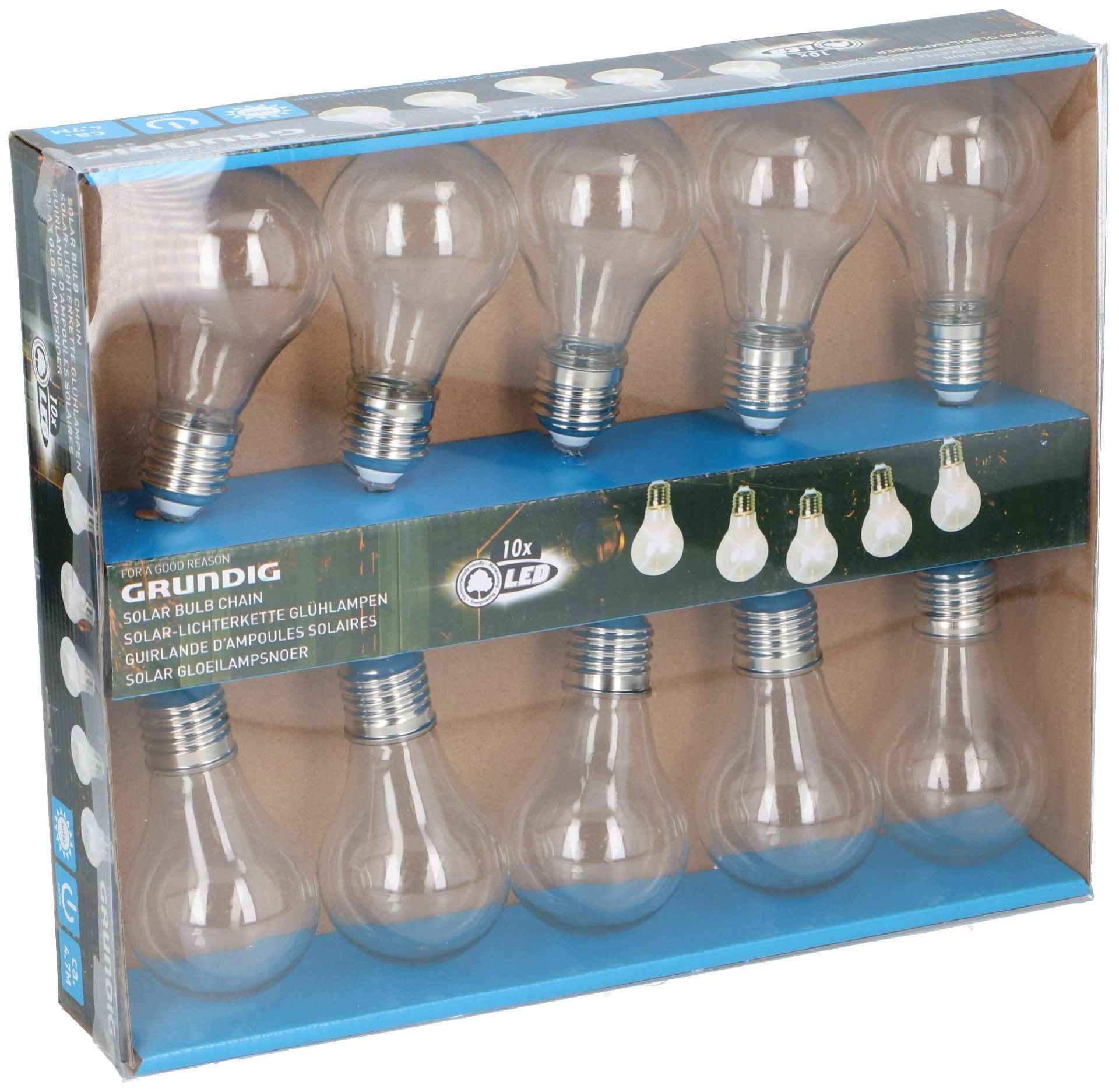 Lâmpadas Solares -GRD-10LED 5M refª T2-B8690 MADER