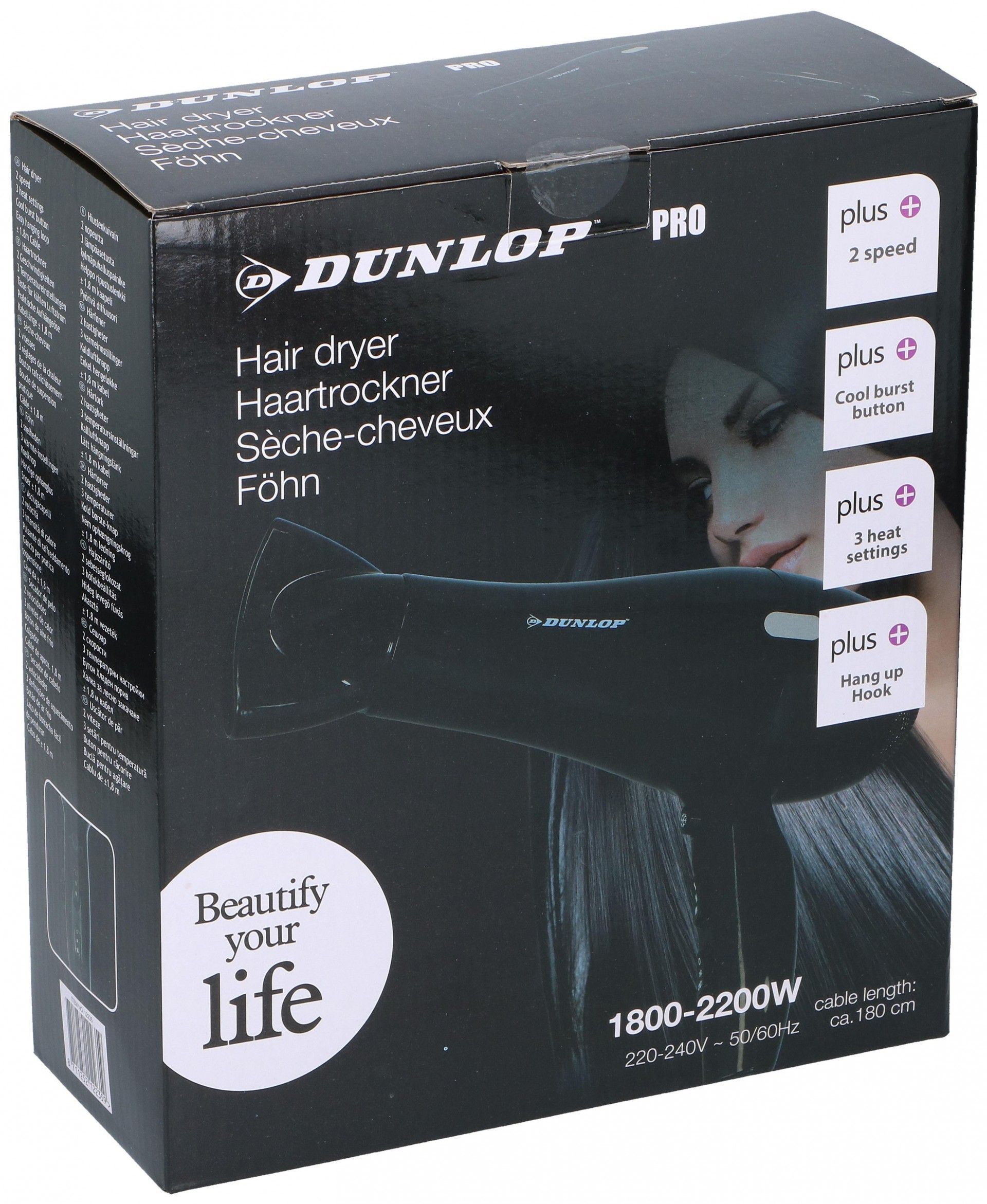 Secador 2000W-DLP- 3HEAT refª T2-B2235 MADER