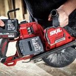 Serra circular sem fio XP brushless 3572 EA  ref SW1E3572EA Skil