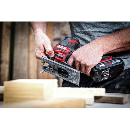 Serra vertical sem fio Compact brushless 3440 JA  ref SW1E3440JA Skil