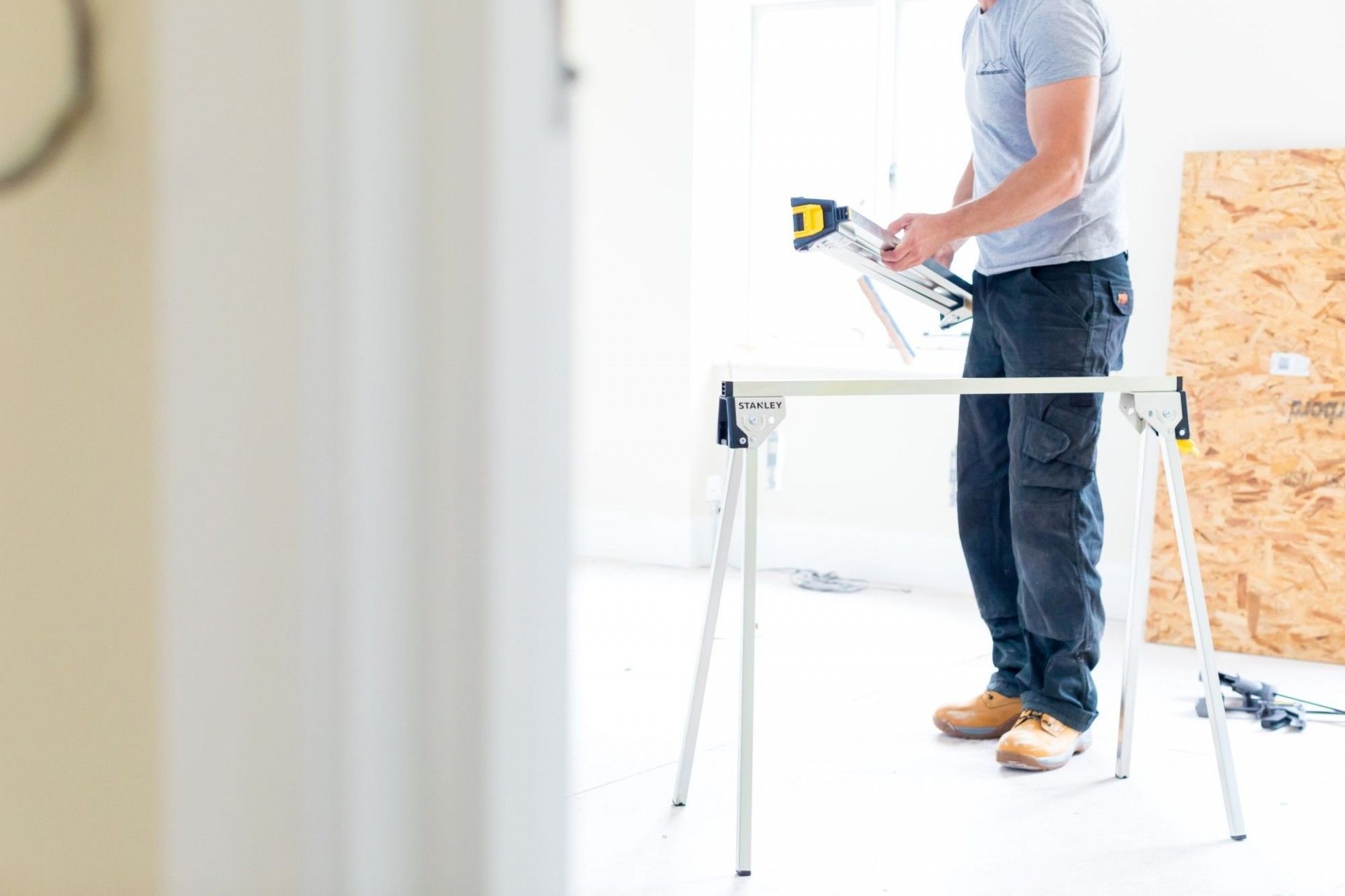 Cavalete metálico duplo refª STST81337-1 STANLEY