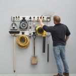 2 trilhos Vesatrack + 18 ganchos variados ref STST22000-1 STANLEY