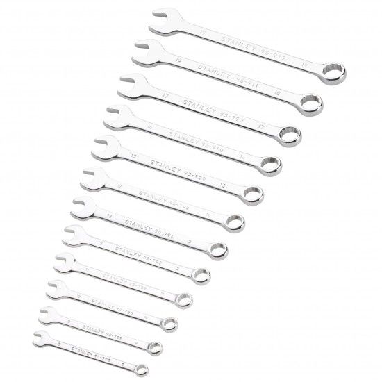 Jogo 12 chaves combinadas refª STMT82843-0 STANLEY Jogo 12 chaves combinadas refª STMT82843-0 STANLEY