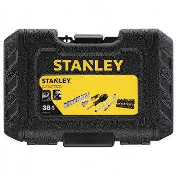 Jogo de copos 1/4" - 38 peas ref STMT82828-1 STANLEY