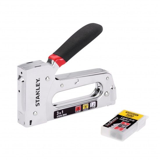 Agrafador TR120 3-EM-1 - para Agrafos , A, H, e brad - ref STHT6-70410 STANLEY