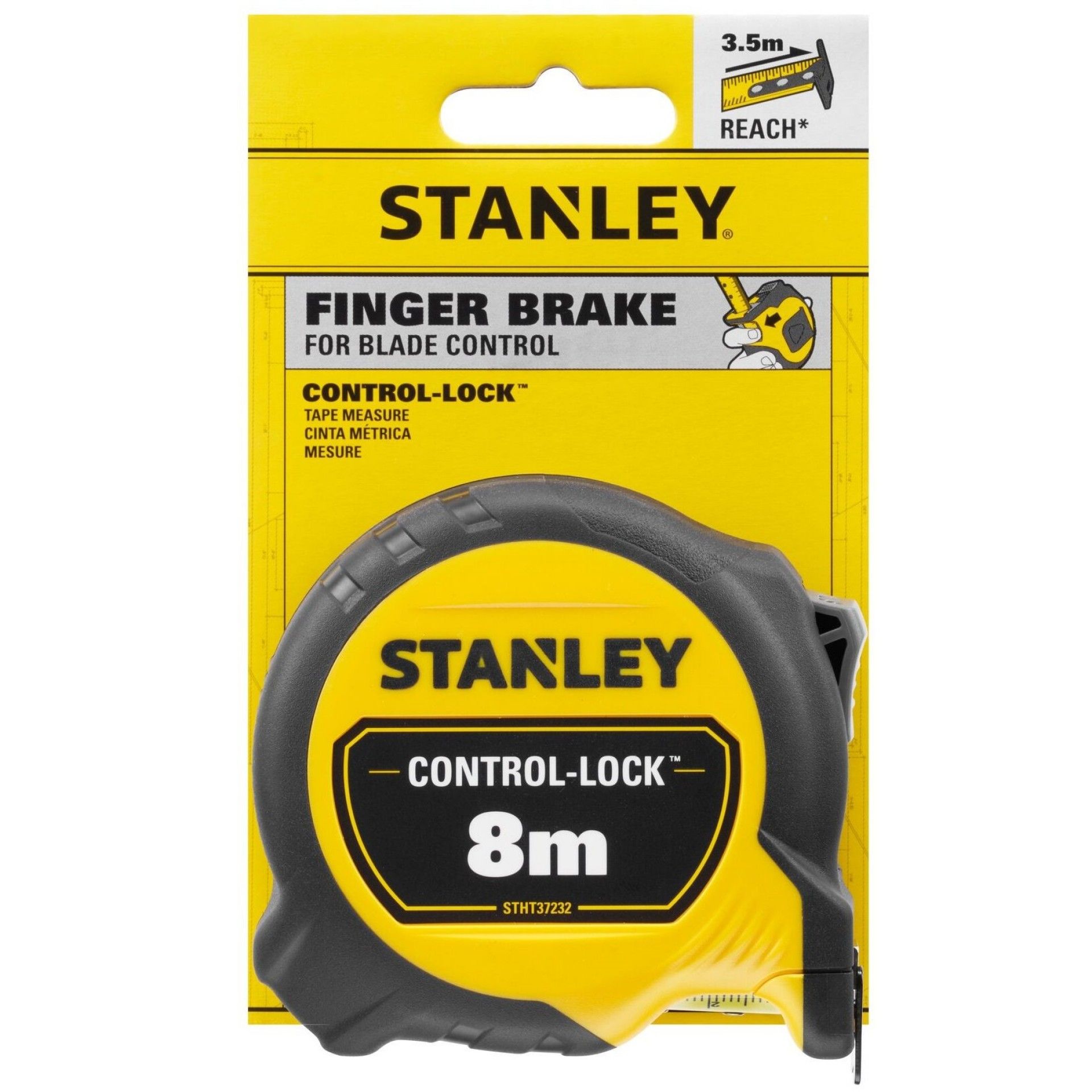 Fita métrica 8mx25mm Control-Lock refª STHT37232-0 STANLEY