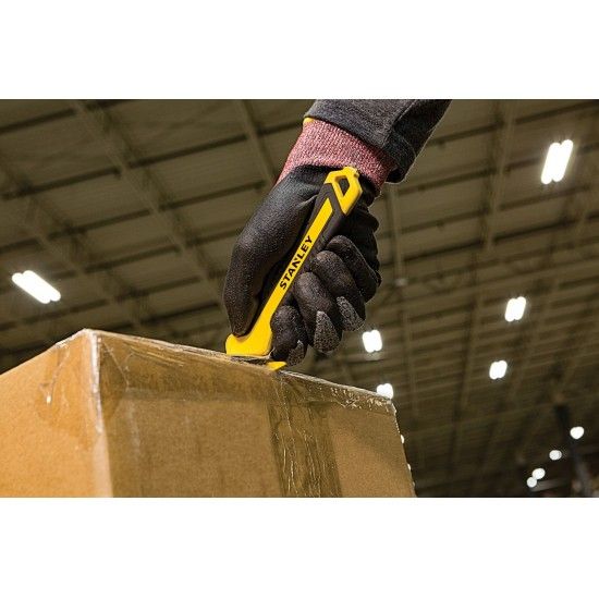 Cortador de embalagens de um lado, bi-matéria refª STHT10356-0 STANLEY Cortador de embalagens de um lado, bi-matéria refª STHT10356-0 STANLEY