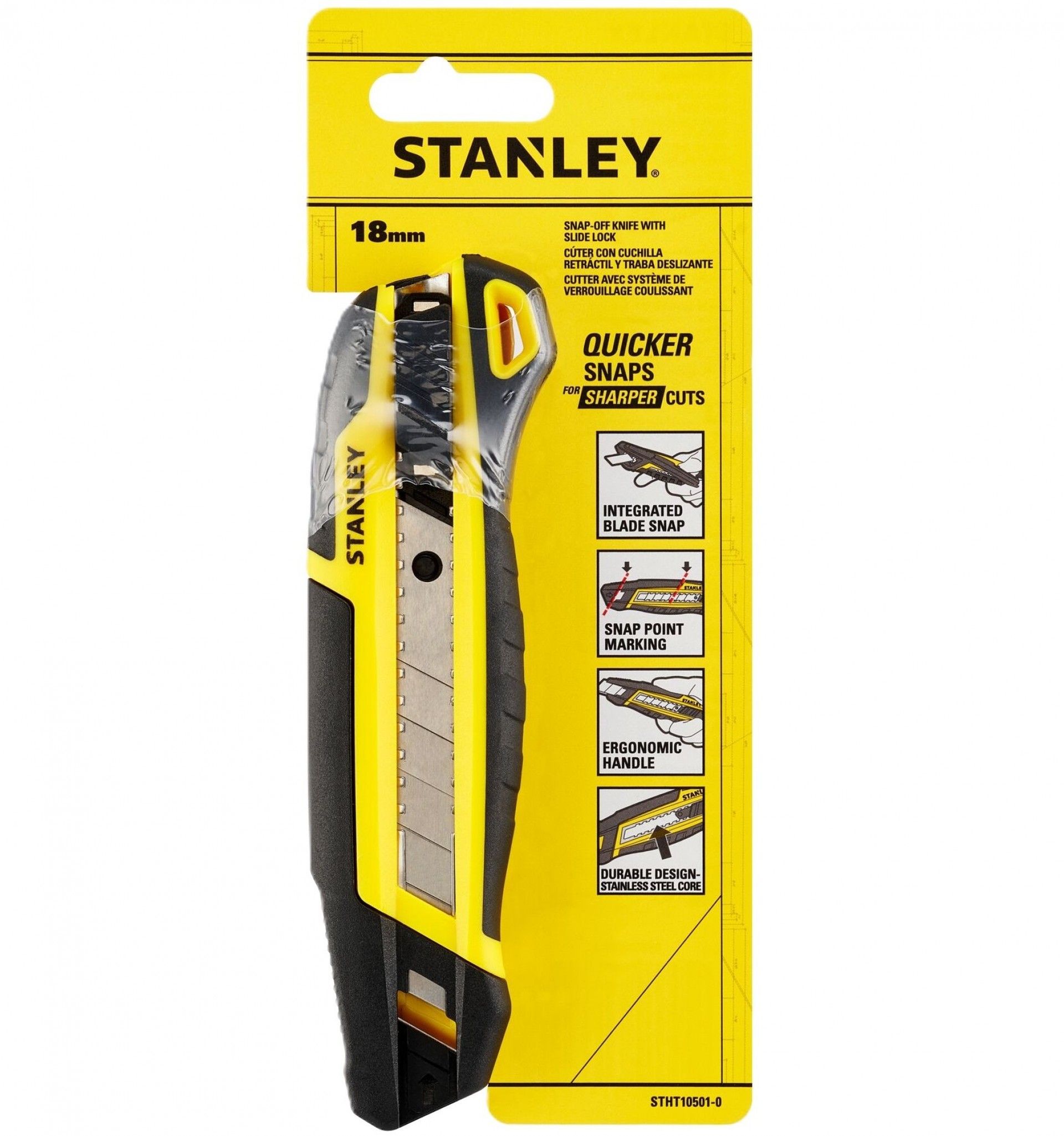 X-acto 18mm BM-Slider refª STHT10501-0 STANLEY