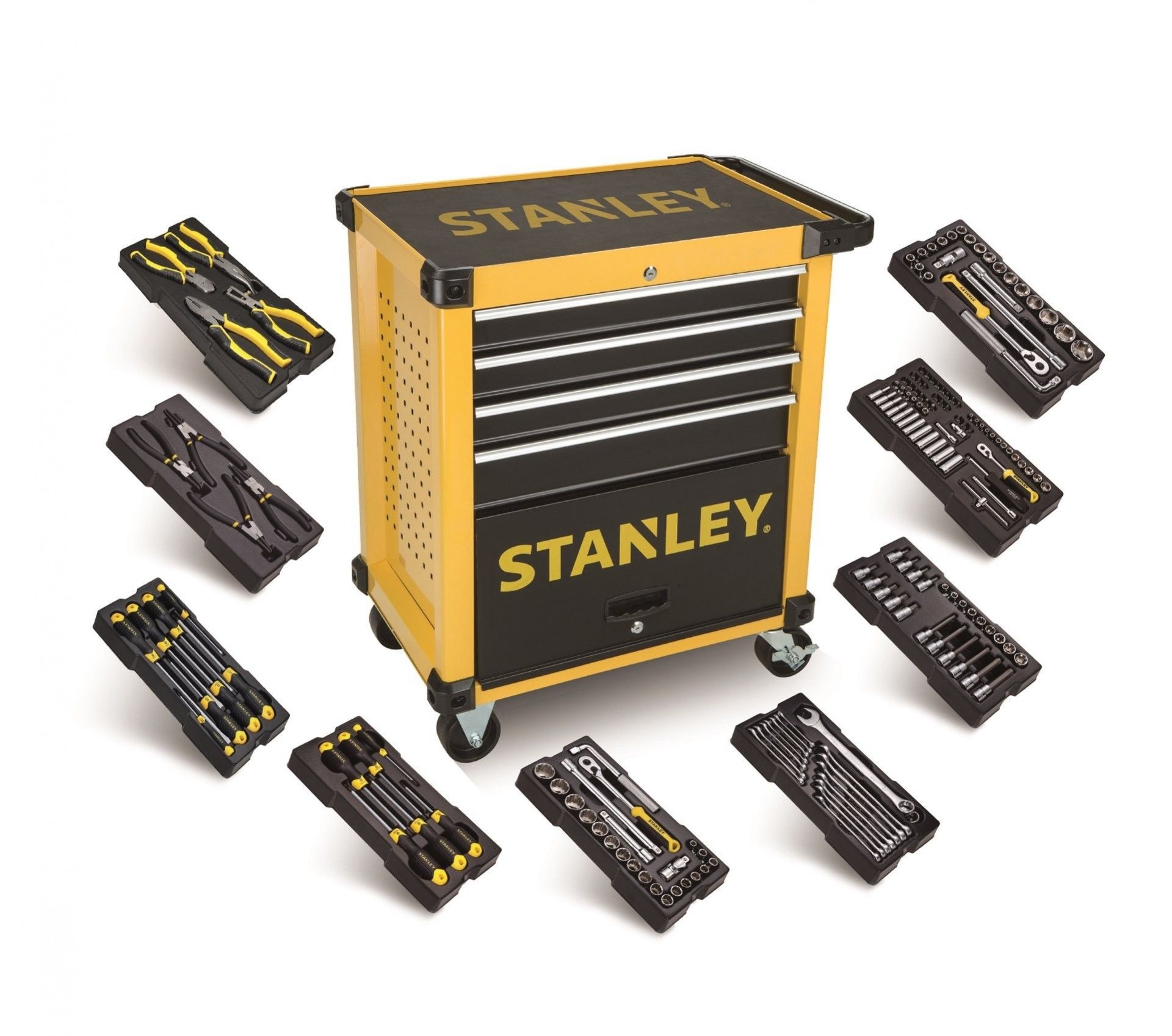 CARRO METÁLICO C/144 FERRAMENTAS STHT0-80442 STANLEY