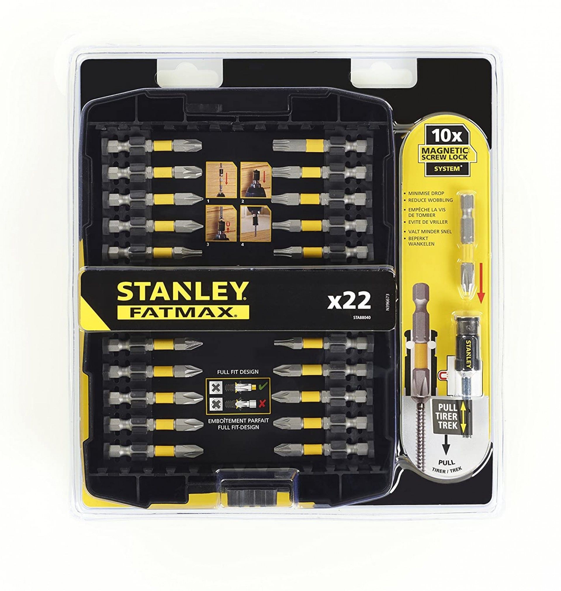 KIT 22PÇ STA88040-XJ STANLEY