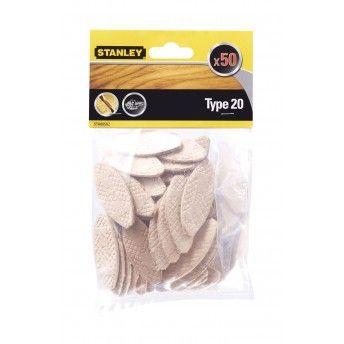 50 Lamelas madeira 24 x 60mm ref STA66502-QZ STANLEY