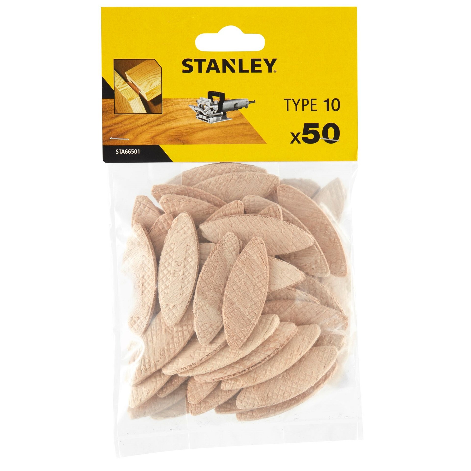 50 Lamelas madeira 19,5 x 54mm refª STA66501-QZ STANLEY