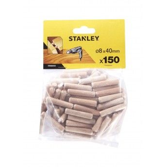 150 Buchas madeira  6x30 mm ref STA66433-QZ STANLEY