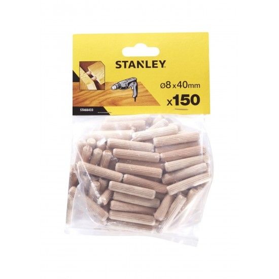150 Buchas madeira  6x30 mm ref STA66433-QZ STANLEY
