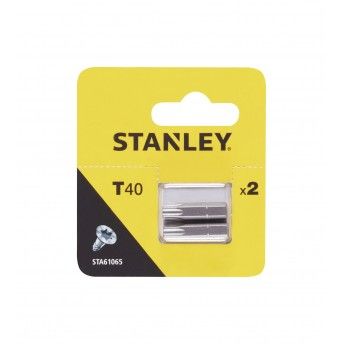 2 pontas Torx 25mm T40 ref� STA61065-XJ STANLEY