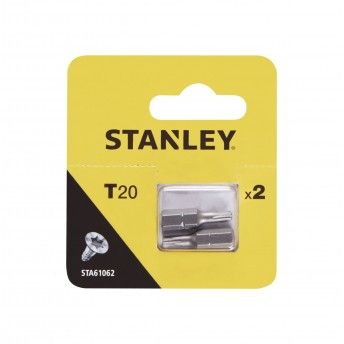 2 pontas Torx 25mm T20 ref� STA61062-XJ STANLEY
