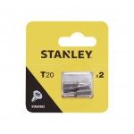 2 pontas Torx 25mm T20 ref� STA61062-XJ STANLEY