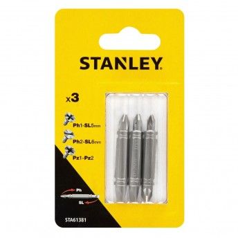 3 Pontas dupla função 48mm ref.STA61381-XJ STANLEY 3 Pontas dupla função 48mm ref.STA61381-XJ STANLEY