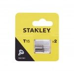 2 pontas Torx 25mm T15 ref� STA61061-XJ STANLEY