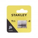 2 pontas Torx 25mm T25 ref� STA61063-XJ STANLEY