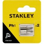 2 pontas Philips Ph1 25mm ref� STA61020-XJ STANLEY