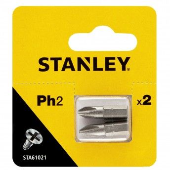 2 pontas Philips Ph2 25mm ref� STA61021-XJ STANLEY