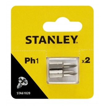 2 pontas Philips Ph1 25mm ref� STA61020-XJ STANLEY