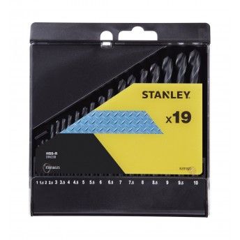 Cassete com 19 brocas HSS-R para metal ref STA56025-QZ STANLEY