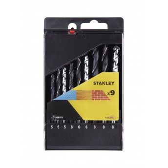 Cassete com 9 brocas múltiplas HSS-R metal: refª STA56005-QZ STANLEY Cassete com 9 brocas múltiplas HSS-R metal: refª STA56005-QZ STANLEY