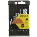 Cassete com 8 brocas para pedra ref� STA56040-QZ STANLEY