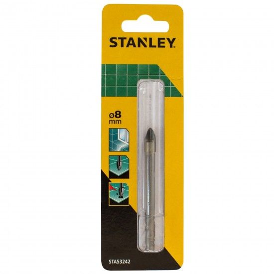 Broca para vidro e cer�mica � 8x83 mm ref� STA53242-QZ STANLEY