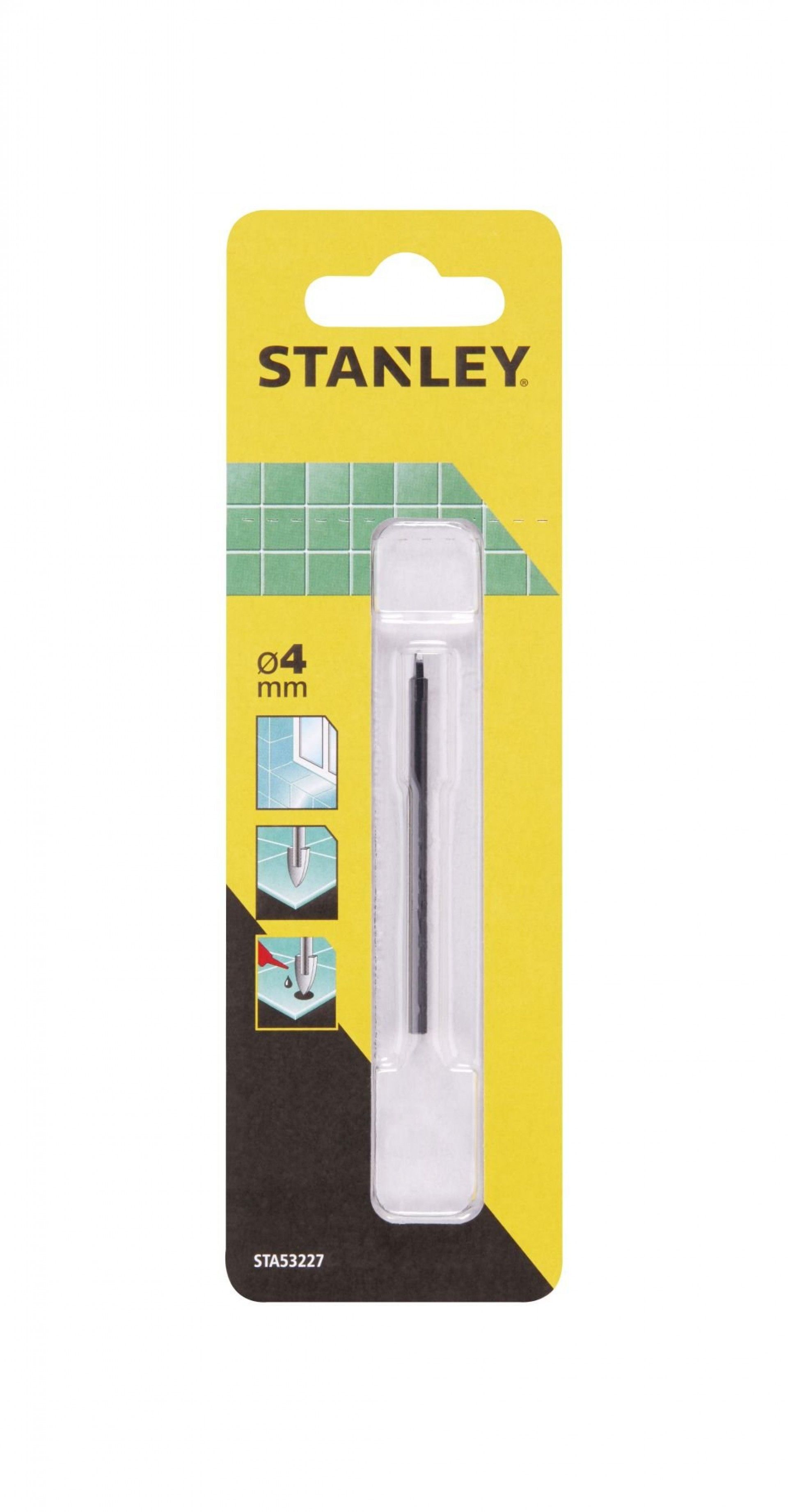 Broca para vidro e cerâmica ø 4x64 mm refª STA53227-QZ STANLEY
