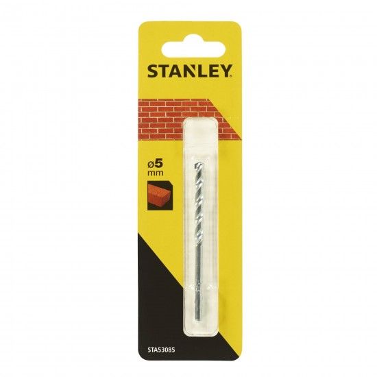 Broca pedra TCT 5x85 mm refª STA53085-QZ STANLEY Broca pedra TCT 5x85 mm refª STA53085-QZ STANLEY