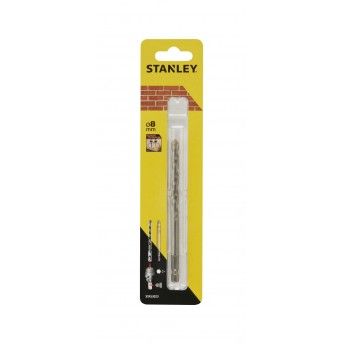 Broca para pedra  8mm.Eixo hexagonal ref STA53023-XJ STANLEY