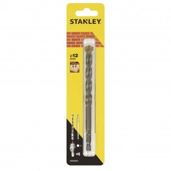 Broca para pedra  12mm.Eixo hexagonal ref STA53033-XJ STANLEY