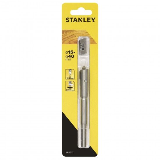 Broca de pala ajust�vel � 15 - 40 mm ref� STA52211-QZ STANLEY