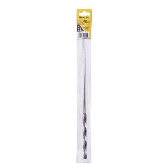 Broca para madeira 12mm Comprimento: 400mm refª STA52291-QZ STANLEY Broca para madeira 12mm Comprimento: 400mm refª STA52291-QZ STANLEY