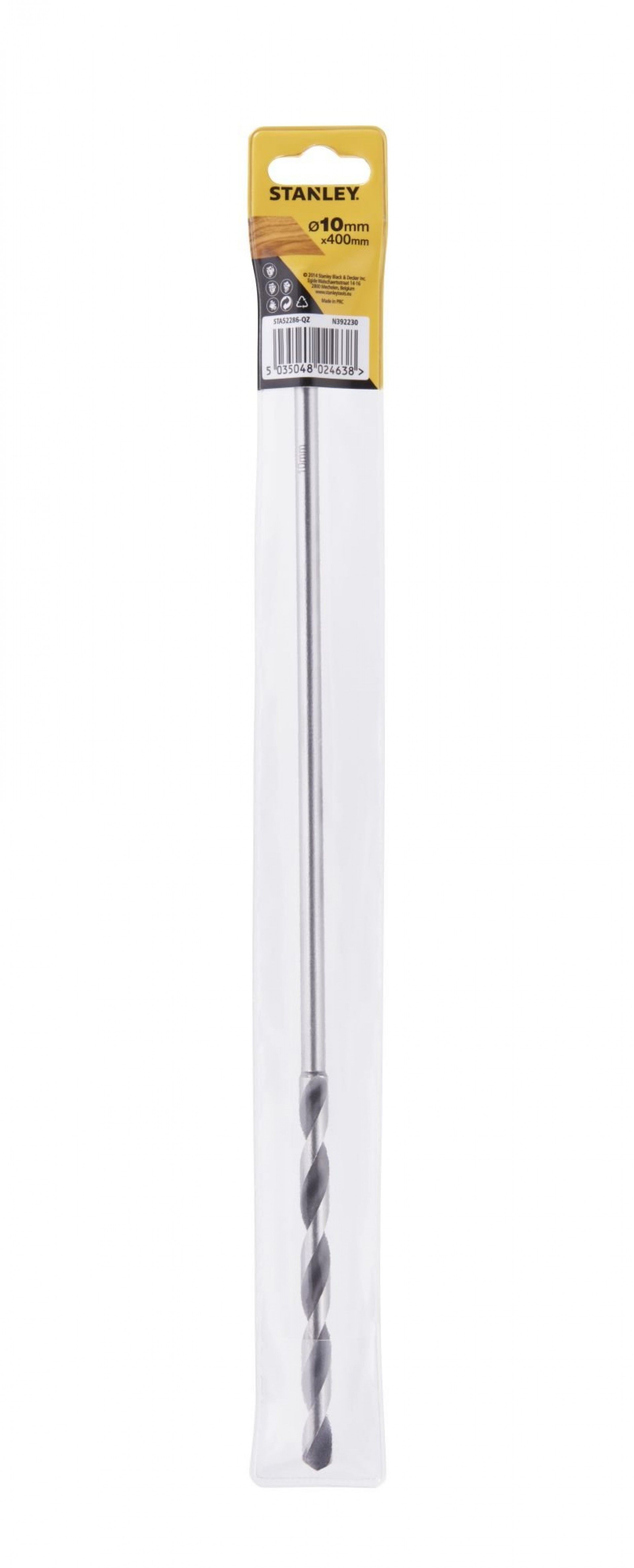 Broca para madeira 10mm Comprimento: 400mm refª STA52286-QZ STANLEY